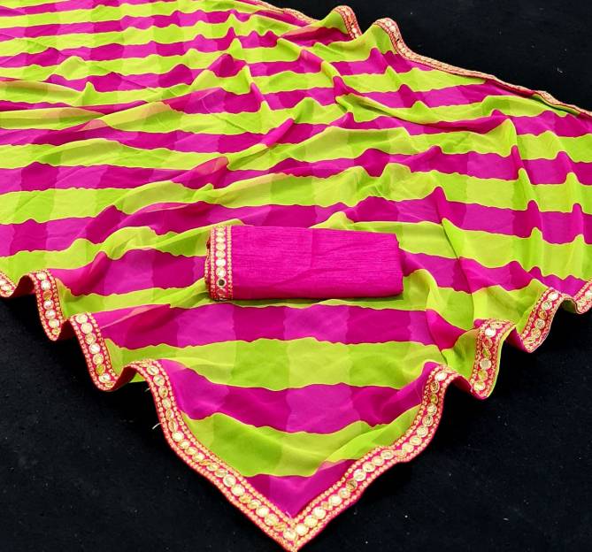 Mahek 37  Latest Fancy Designer Casual Wear Georgette Printed Saree Collection